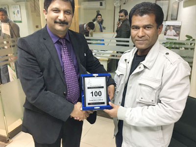 100 Container Award